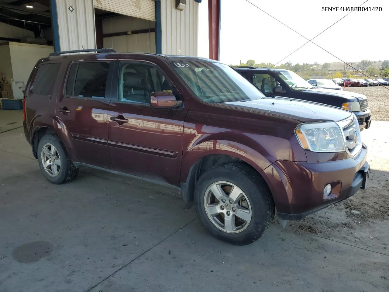 2011 Honda Pilot Exl VIN: 5FNYF4H68BB041420 Lot: 74575754