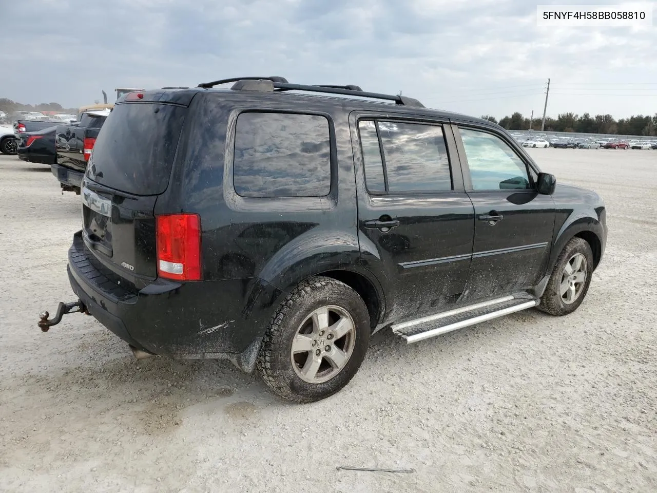 2011 Honda Pilot Exl VIN: 5FNYF4H58BB058810 Lot: 74690784