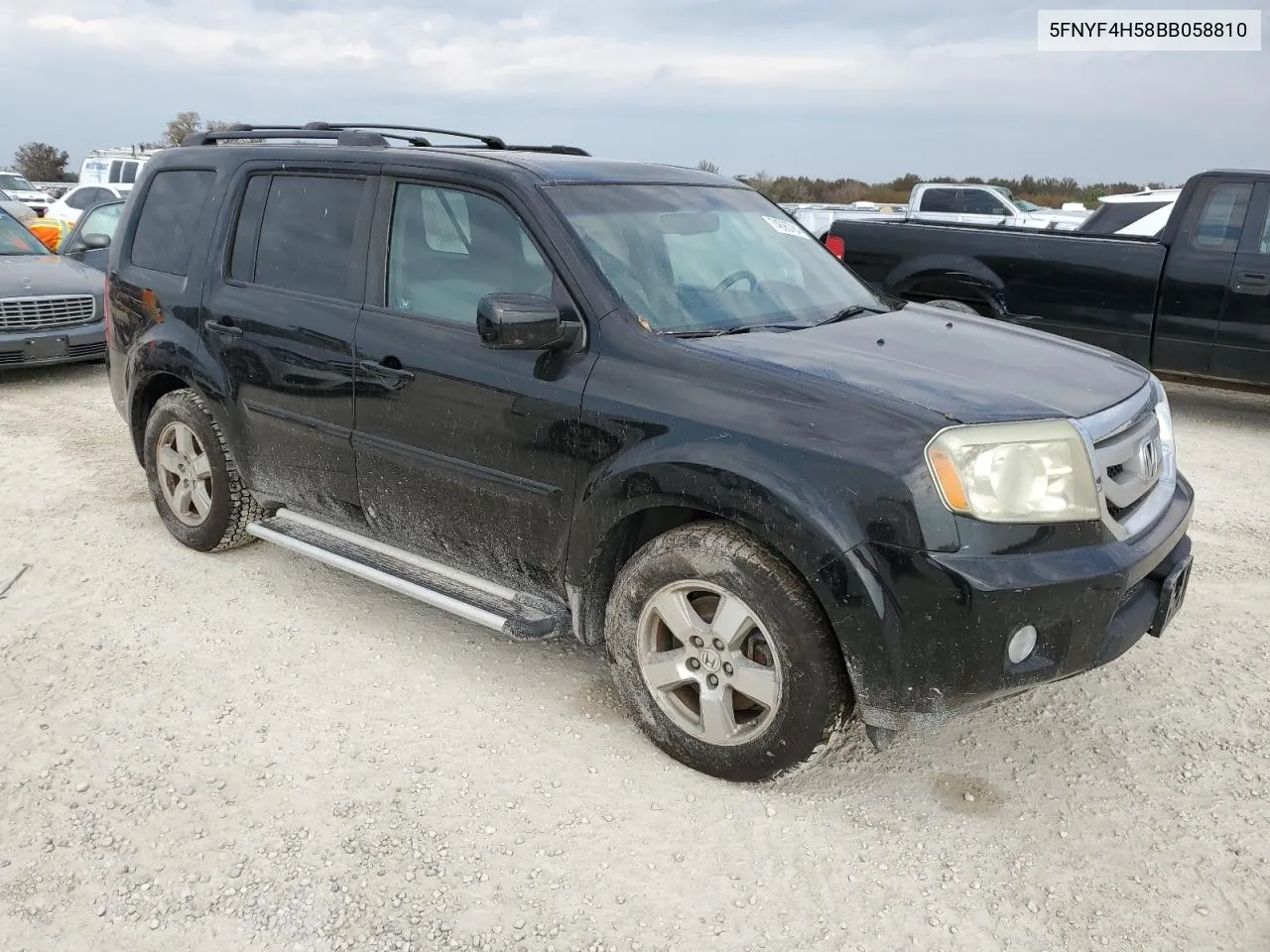 2011 Honda Pilot Exl VIN: 5FNYF4H58BB058810 Lot: 74690784