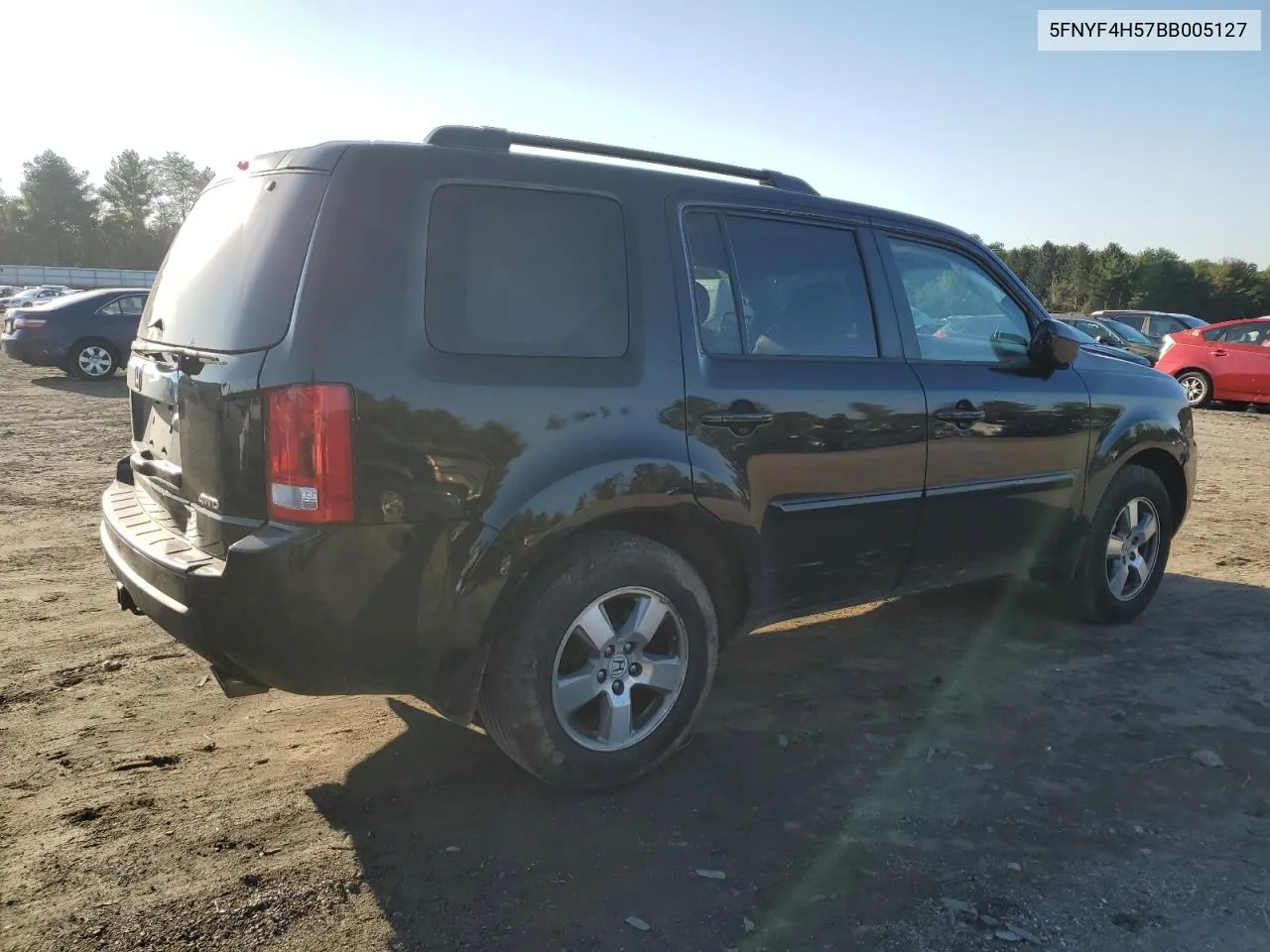 2011 Honda Pilot Exl VIN: 5FNYF4H57BB005127 Lot: 74747324