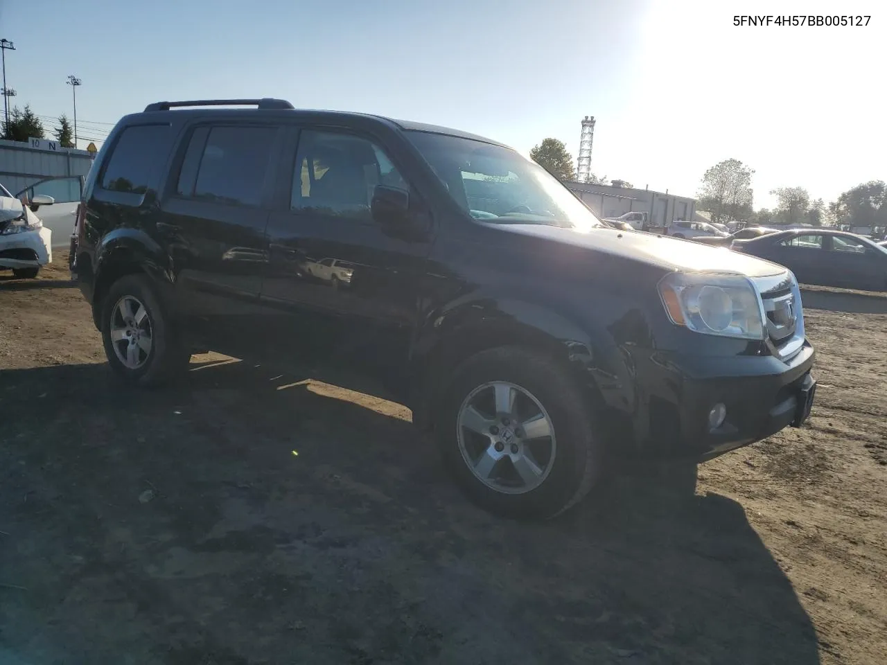 2011 Honda Pilot Exl VIN: 5FNYF4H57BB005127 Lot: 74747324