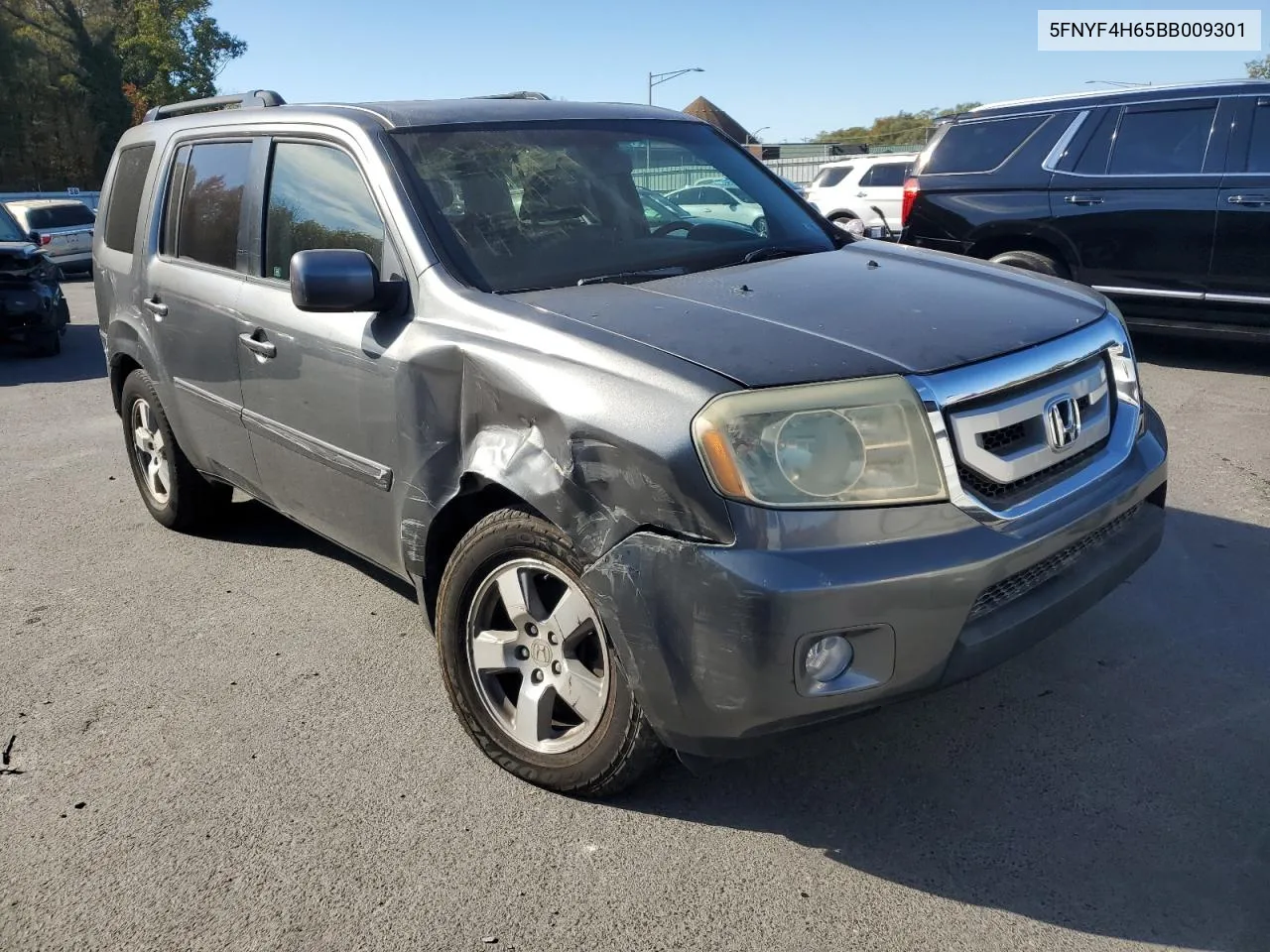 2011 Honda Pilot Exl VIN: 5FNYF4H65BB009301 Lot: 74823654