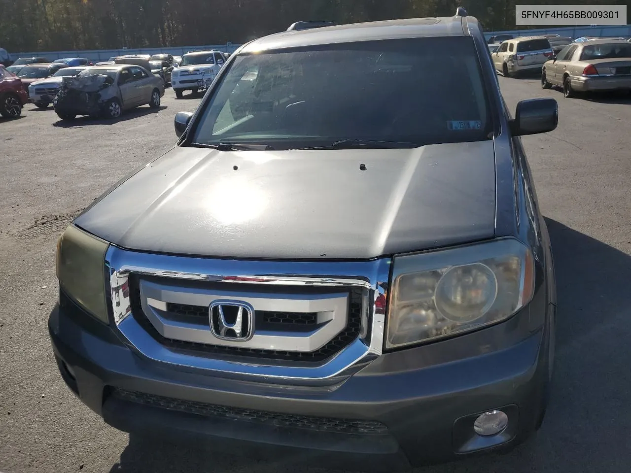 2011 Honda Pilot Exl VIN: 5FNYF4H65BB009301 Lot: 74823654