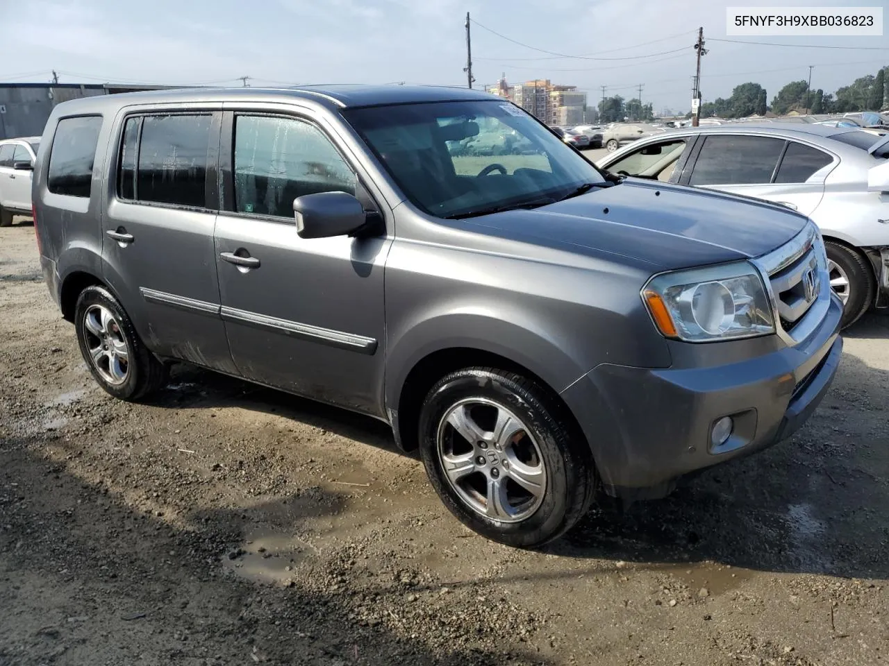 2011 Honda Pilot Touring VIN: 5FNYF3H9XBB036823 Lot: 74848164