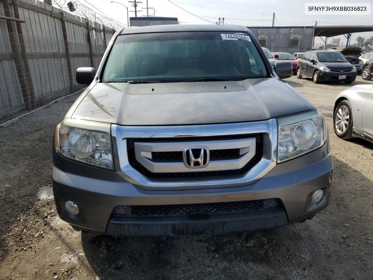 5FNYF3H9XBB036823 2011 Honda Pilot Touring