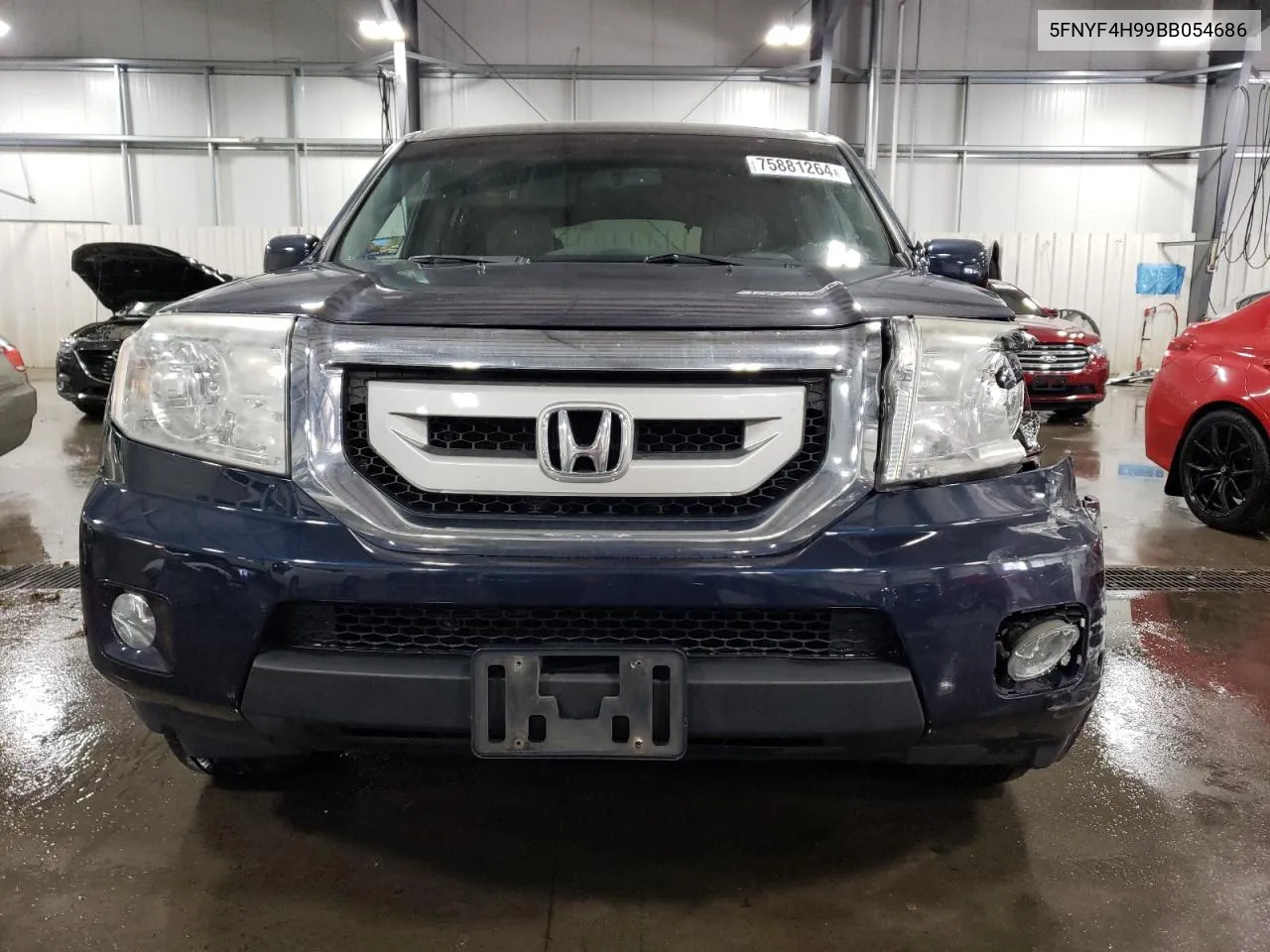 5FNYF4H99BB054686 2011 Honda Pilot Touring