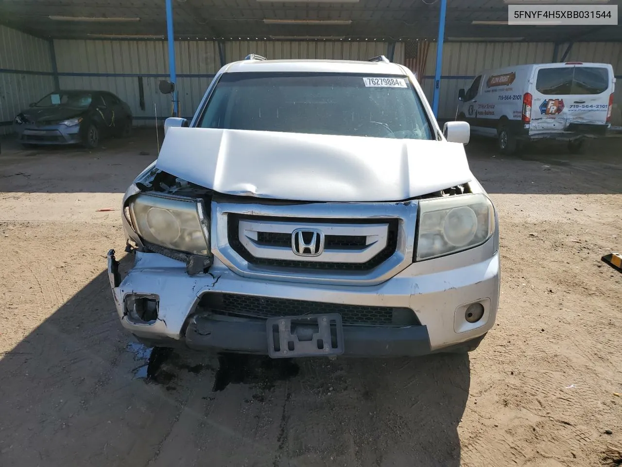 5FNYF4H5XBB031544 2011 Honda Pilot Exl