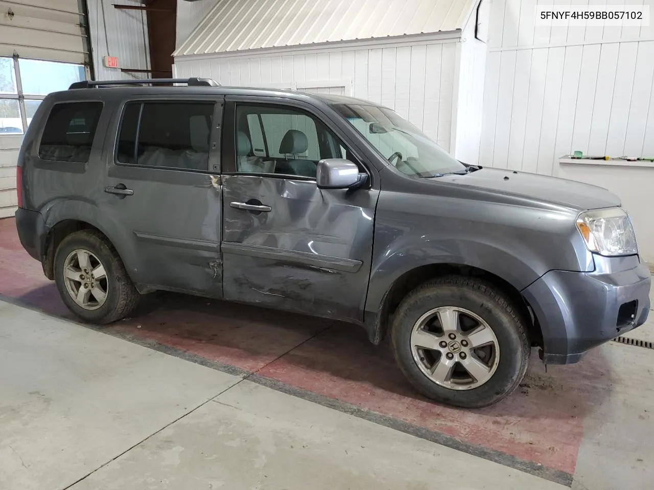 2011 Honda Pilot Exl VIN: 5FNYF4H59BB057102 Lot: 76546214