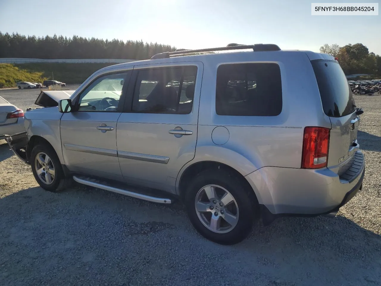 2011 Honda Pilot Exl VIN: 5FNYF3H68BB045204 Lot: 76972974