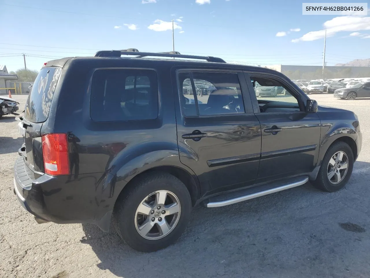 2011 Honda Pilot Exl VIN: 5FNYF4H62BB041266 Lot: 77132864