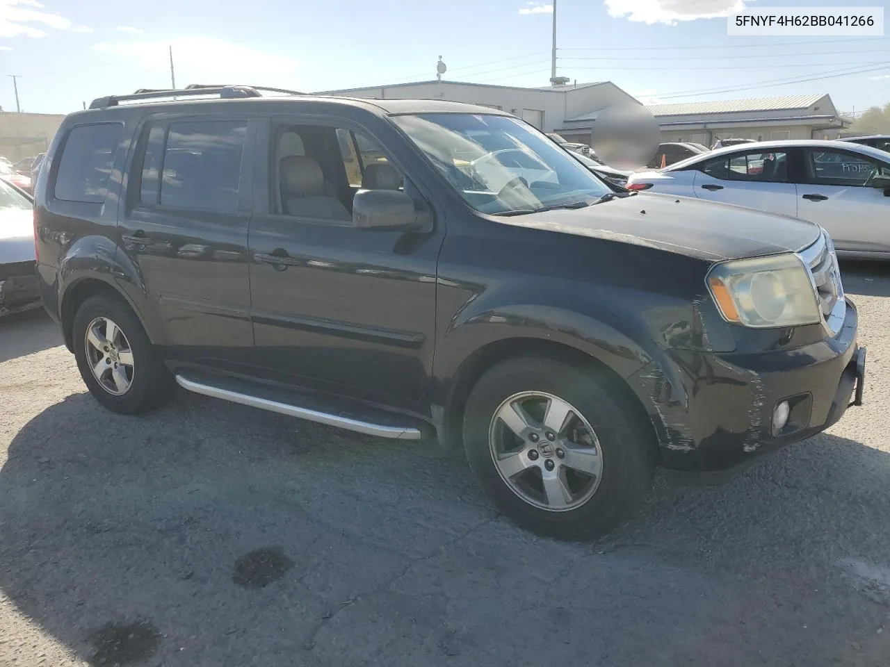 2011 Honda Pilot Exl VIN: 5FNYF4H62BB041266 Lot: 77132864