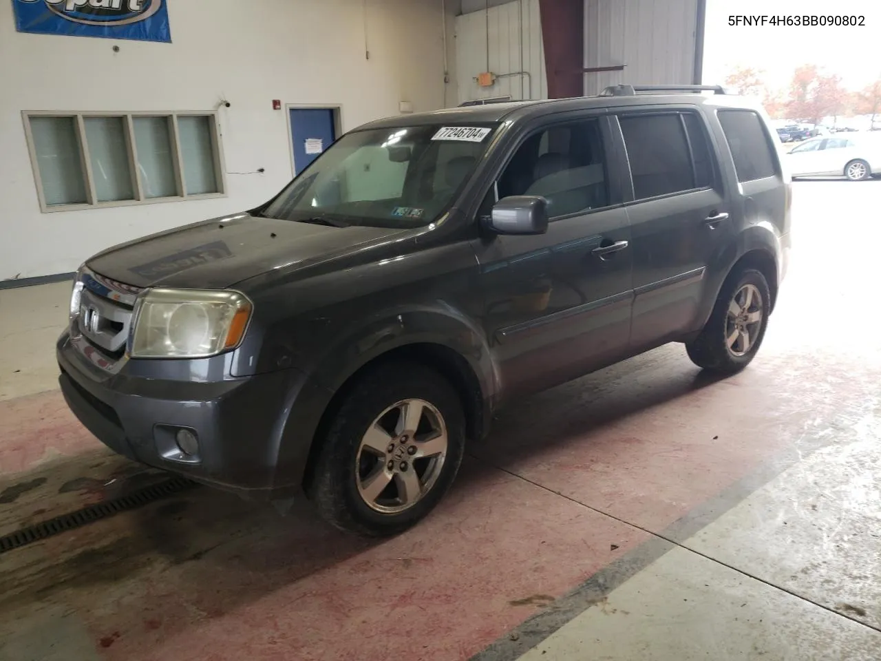 2011 Honda Pilot Exl VIN: 5FNYF4H63BB090802 Lot: 77246704