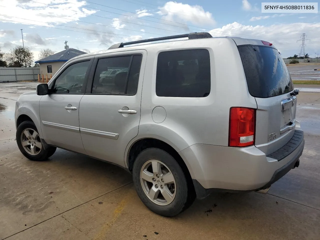 2011 Honda Pilot Exl VIN: 5FNYF4H50BB011836 Lot: 78423704