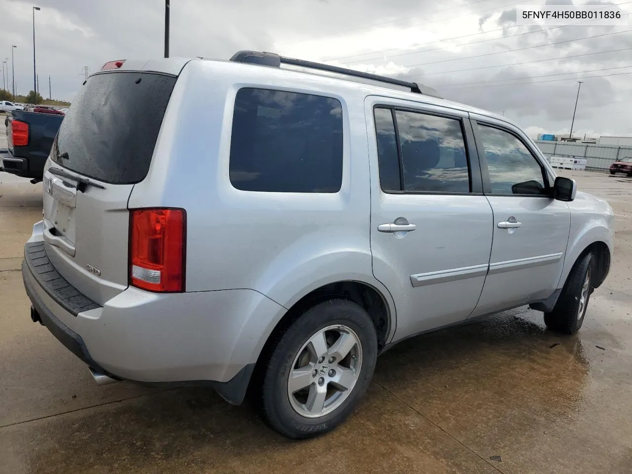 2011 Honda Pilot Exl VIN: 5FNYF4H50BB011836 Lot: 78423704