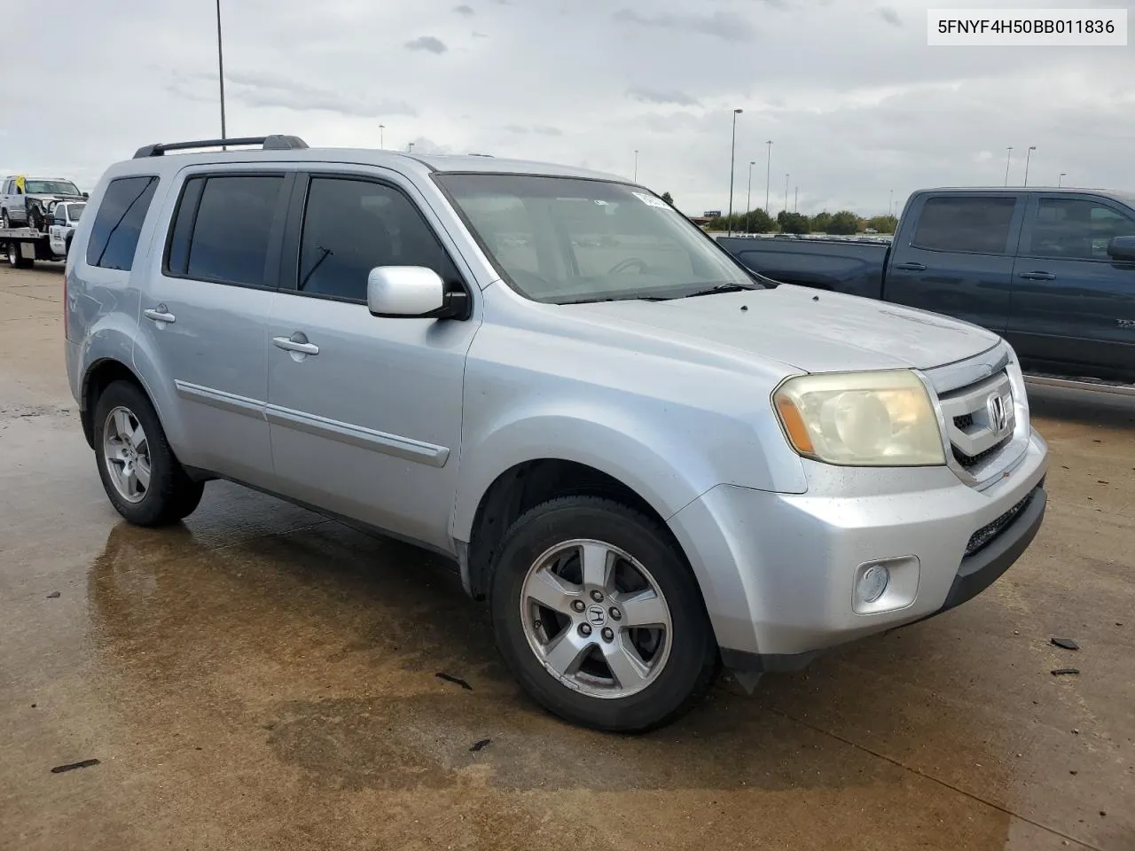 2011 Honda Pilot Exl VIN: 5FNYF4H50BB011836 Lot: 78423704