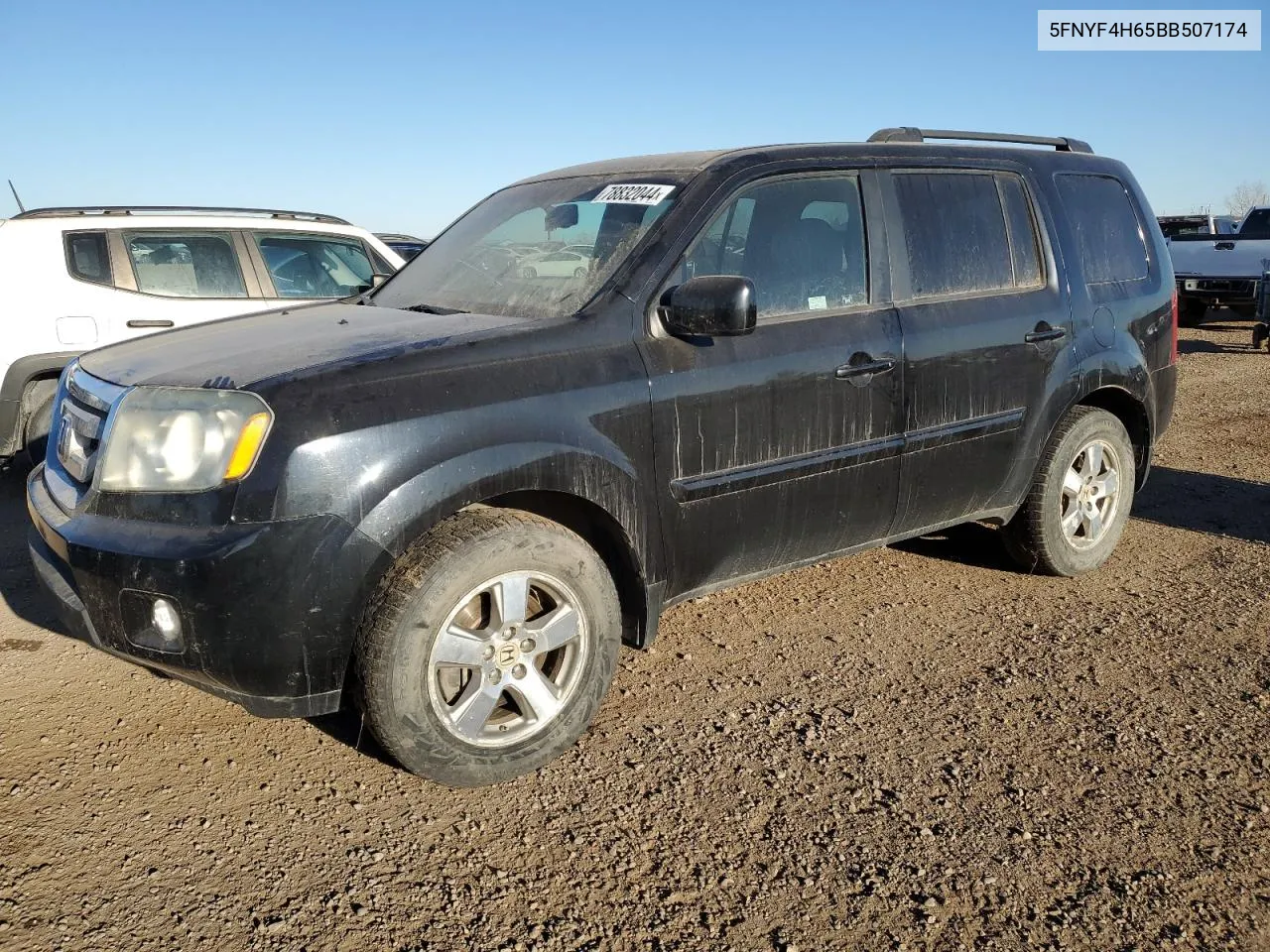 2011 Honda Pilot Exl VIN: 5FNYF4H65BB507174 Lot: 78832044