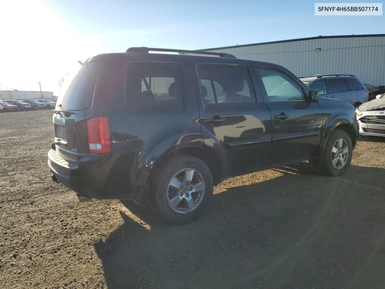 5FNYF4H65BB507174 2011 Honda Pilot Exl