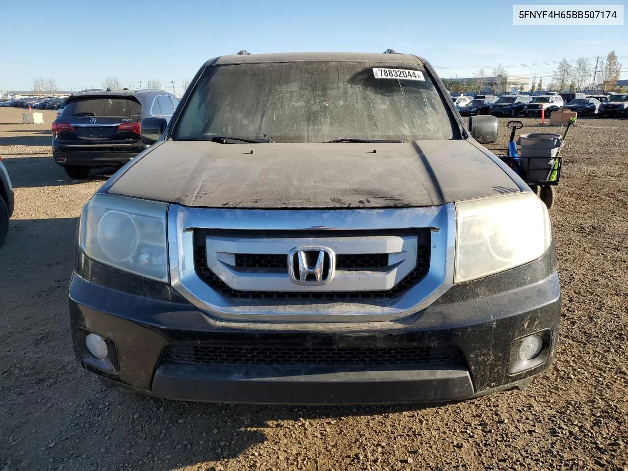 2011 Honda Pilot Exl VIN: 5FNYF4H65BB507174 Lot: 78832044