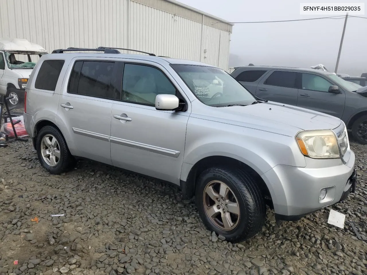 2011 Honda Pilot Exl VIN: 5FNYF4H51BB029035 Lot: 78933494