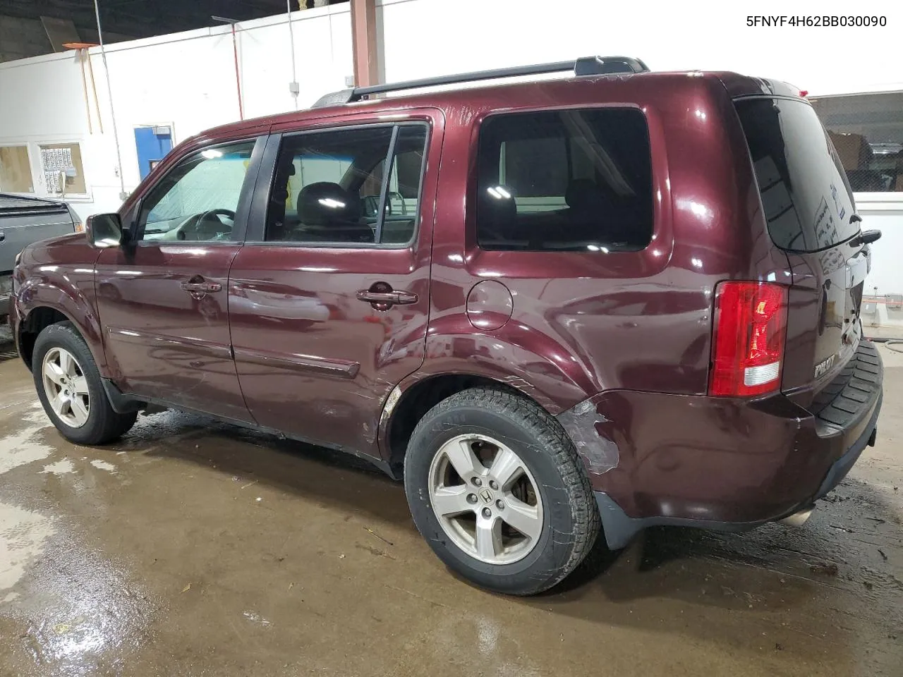 2011 Honda Pilot Exl VIN: 5FNYF4H62BB030090 Lot: 80011624