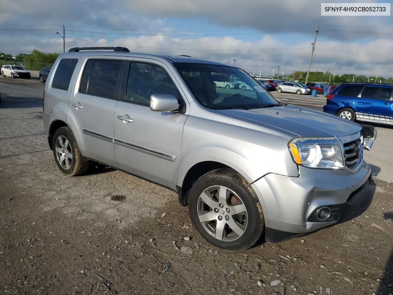 2012 Honda Pilot Touring VIN: 5FNYF4H92CB052733 Lot: 54378464