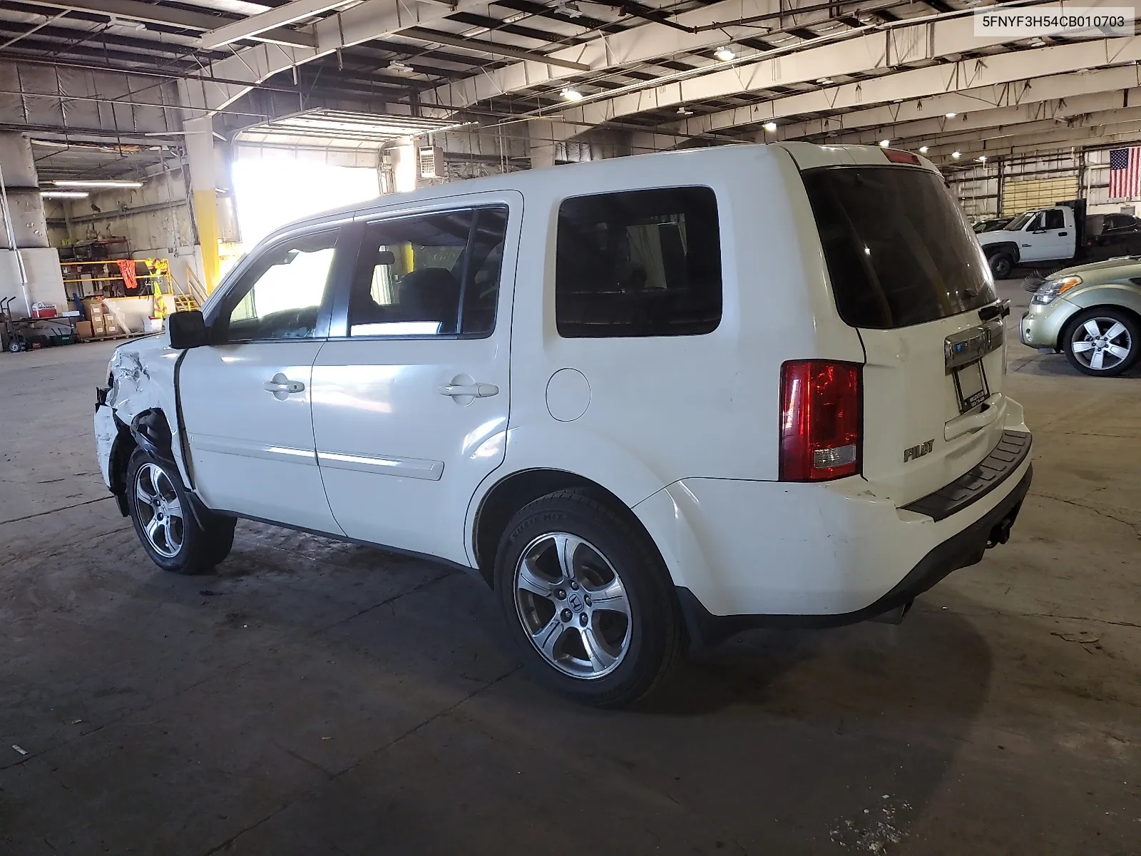 2012 Honda Pilot Exl VIN: 5FNYF3H54CB010703 Lot: 54577554