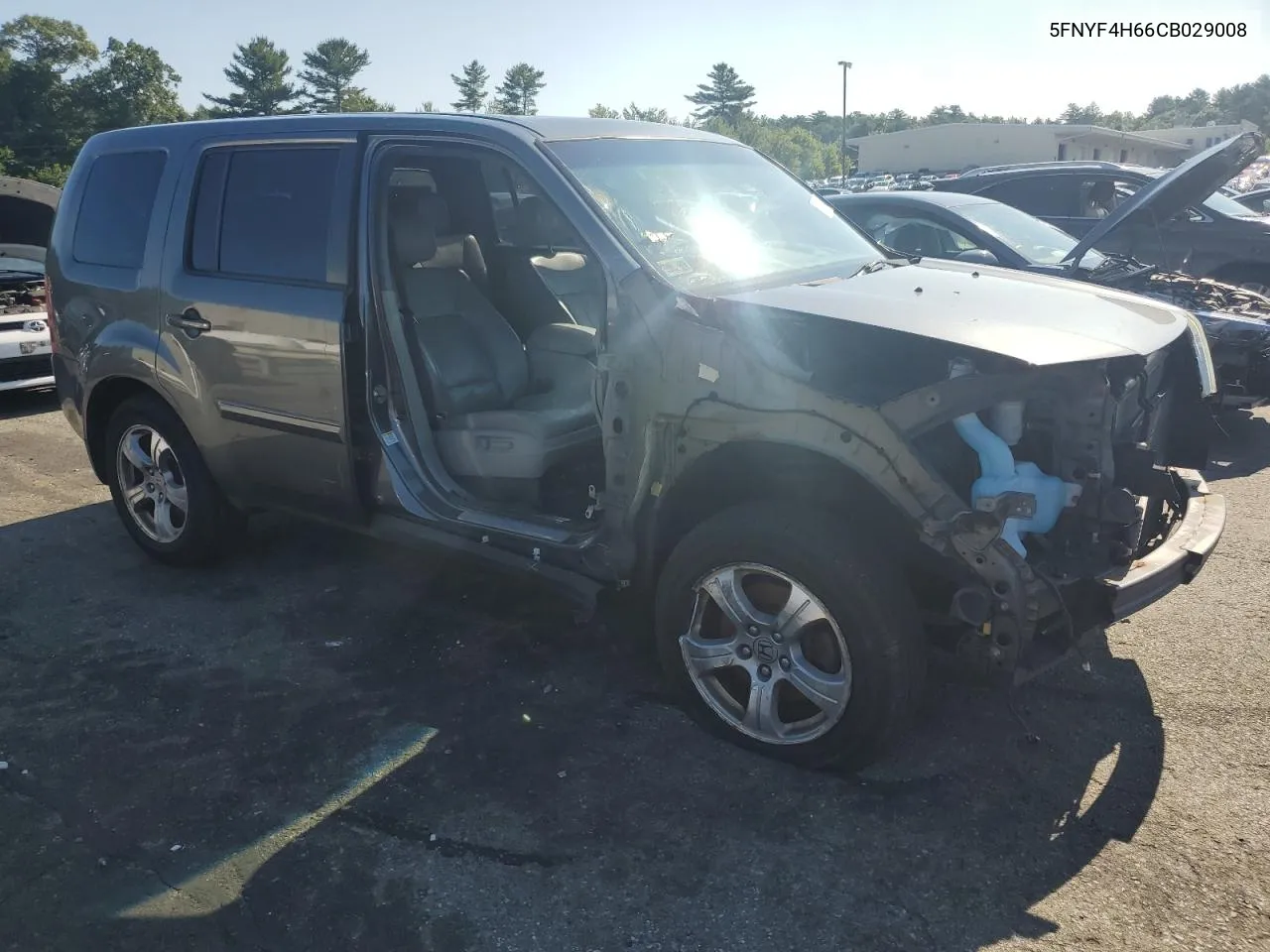 5FNYF4H66CB029008 2012 Honda Pilot Exl