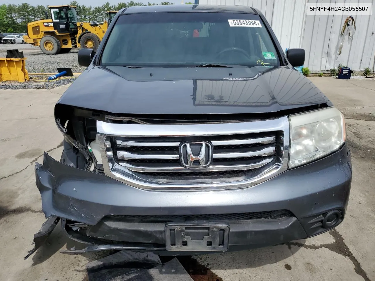 2012 Honda Pilot Lx VIN: 5FNYF4H24CB055507 Lot: 60484184