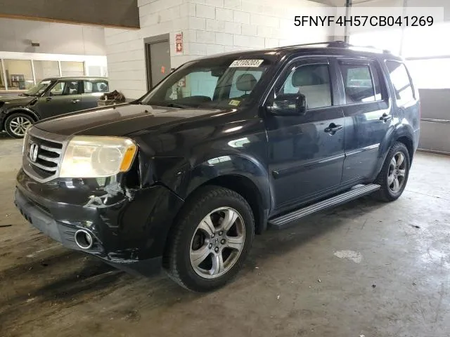 5FNYF4H57CB041269 2012 Honda Pilot Exl