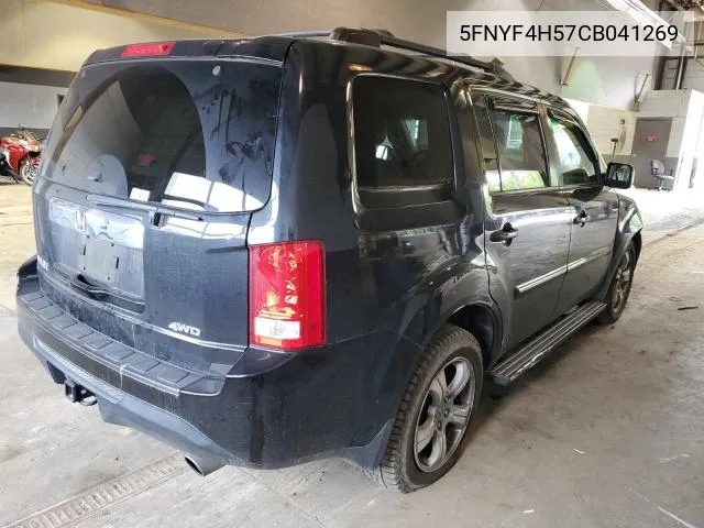 5FNYF4H57CB041269 2012 Honda Pilot Exl