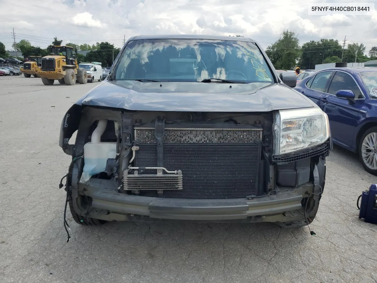 5FNYF4H40CB018441 2012 Honda Pilot Ex