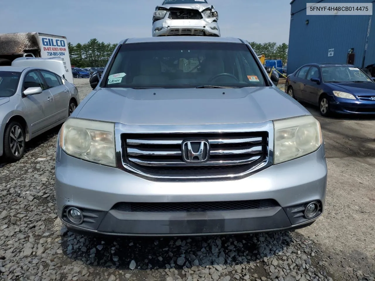 5FNYF4H48CB014475 2012 Honda Pilot Ex