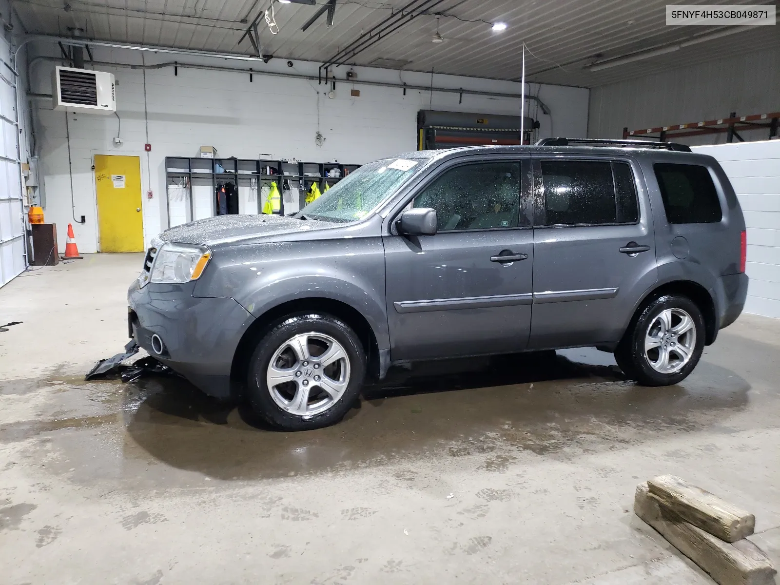 2012 Honda Pilot Exl VIN: 5FNYF4H53CB049871 Lot: 64271804