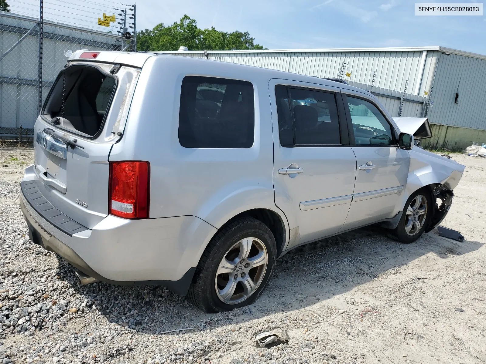 2012 Honda Pilot Exl VIN: 5FNYF4H55CB028083 Lot: 64933594