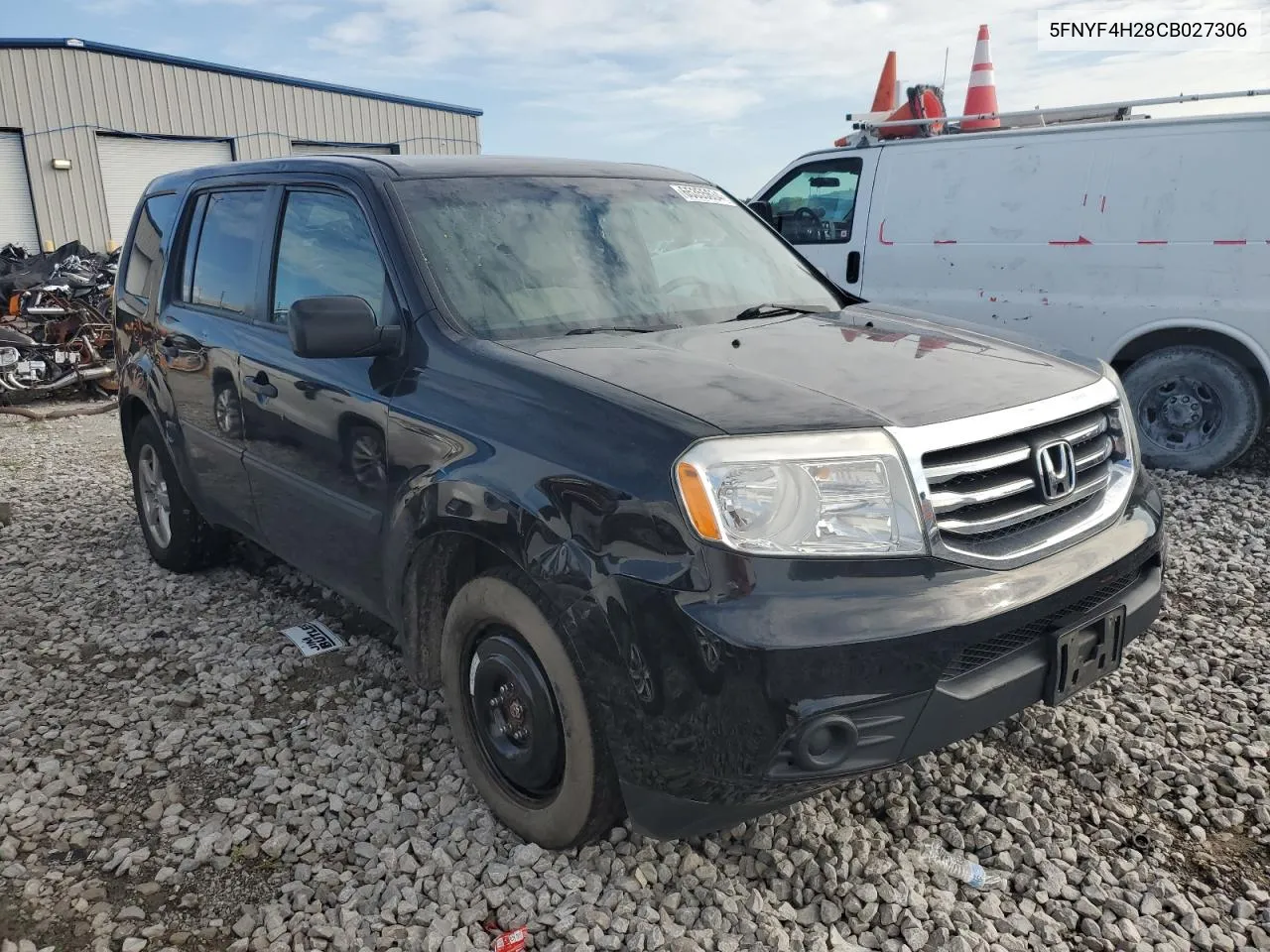 5FNYF4H28CB027306 2012 Honda Pilot Lx