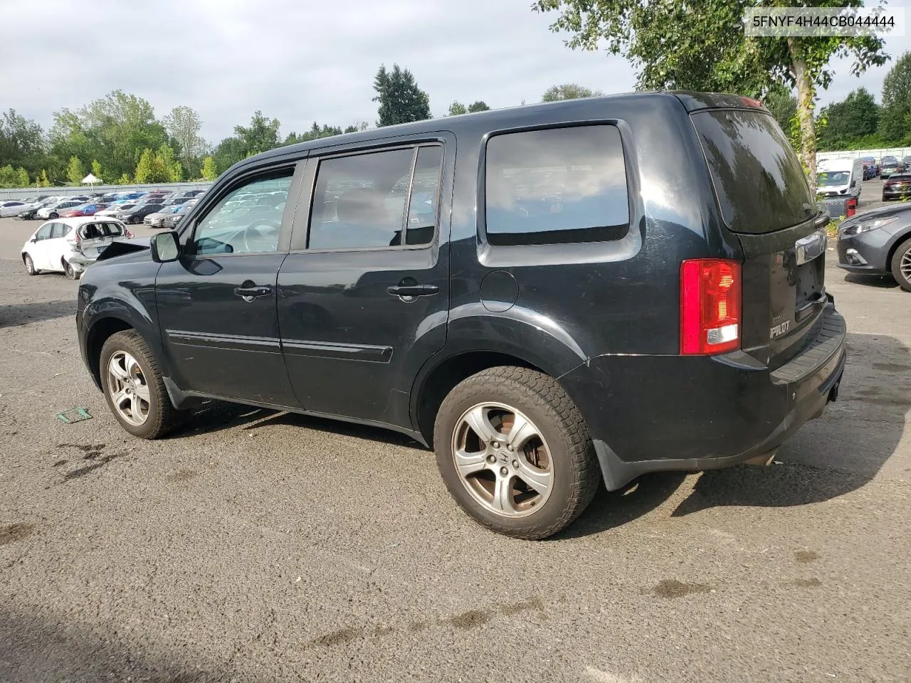 2012 Honda Pilot Ex VIN: 5FNYF4H44CB044444 Lot: 66235064