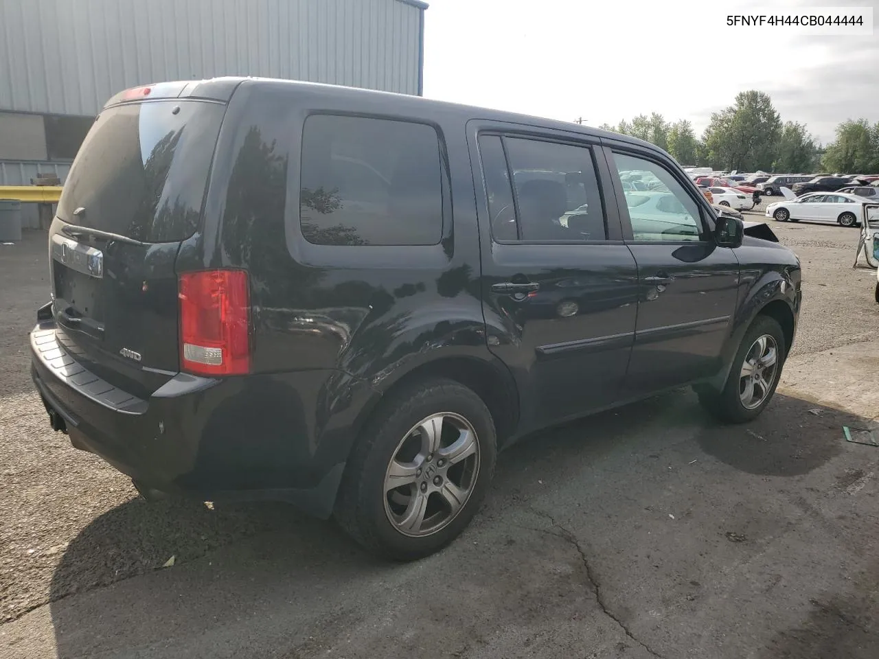 5FNYF4H44CB044444 2012 Honda Pilot Ex