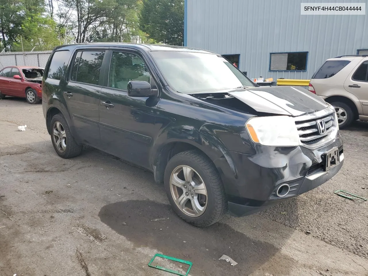 2012 Honda Pilot Ex VIN: 5FNYF4H44CB044444 Lot: 66235064