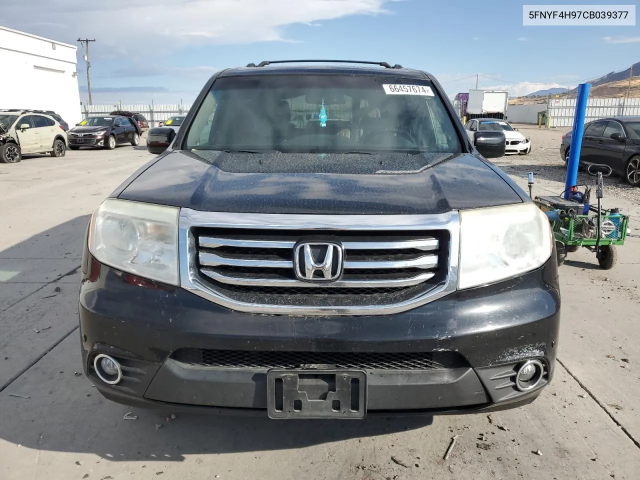 5FNYF4H97CB039377 2012 Honda Pilot Touring