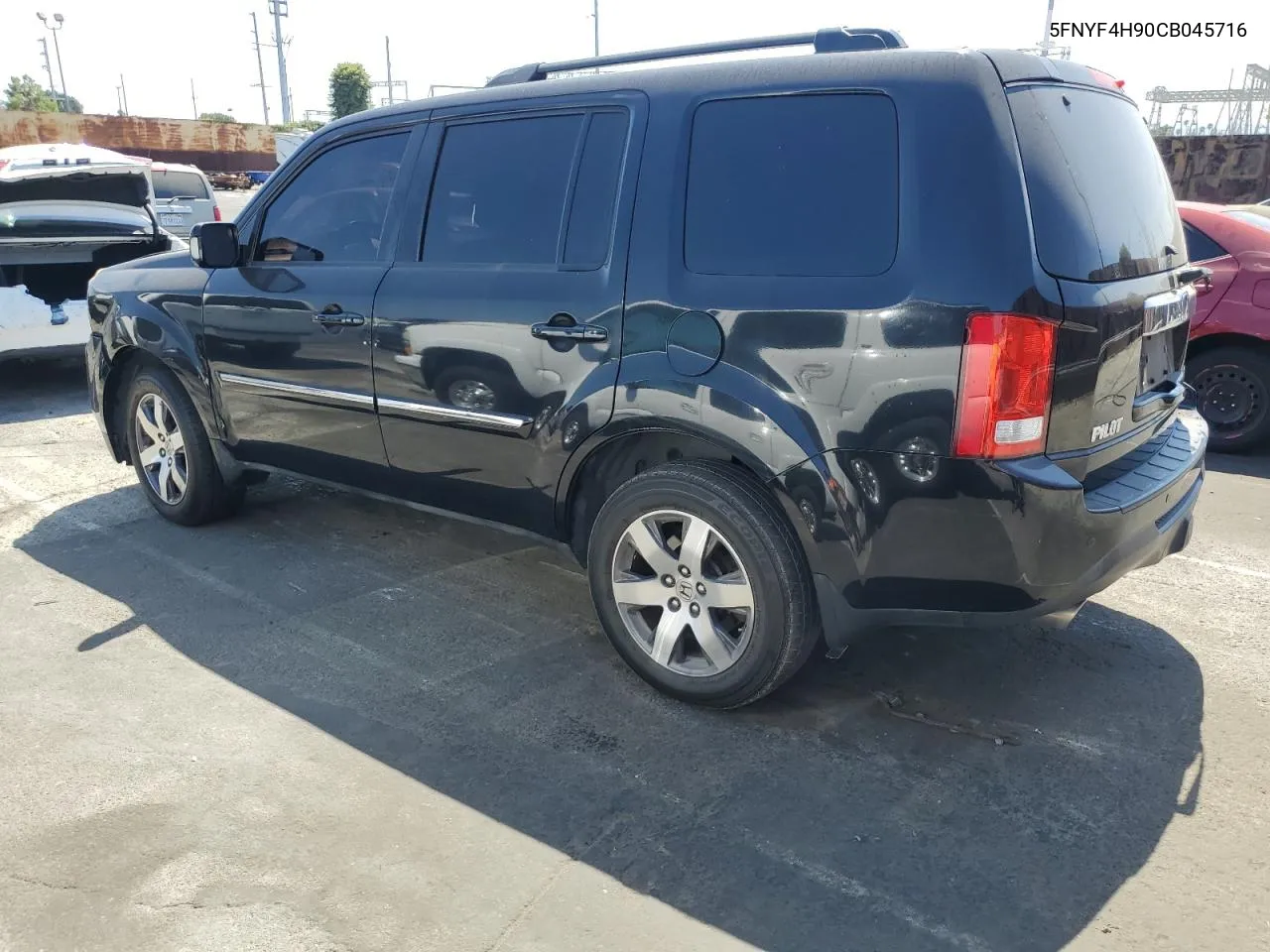 2012 Honda Pilot Touring VIN: 5FNYF4H90CB045716 Lot: 66739384