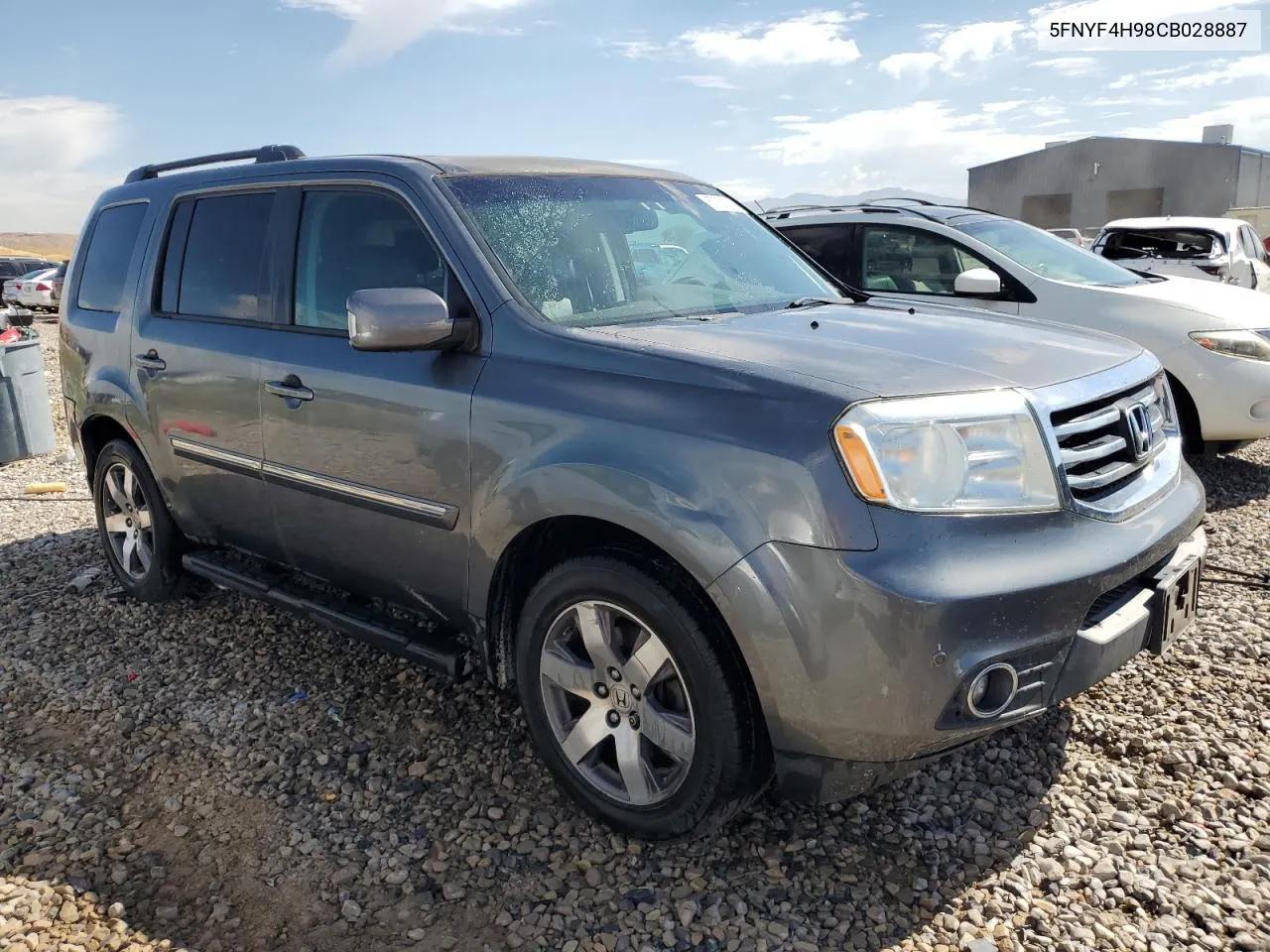 2012 Honda Pilot Touring VIN: 5FNYF4H98CB028887 Lot: 67050214