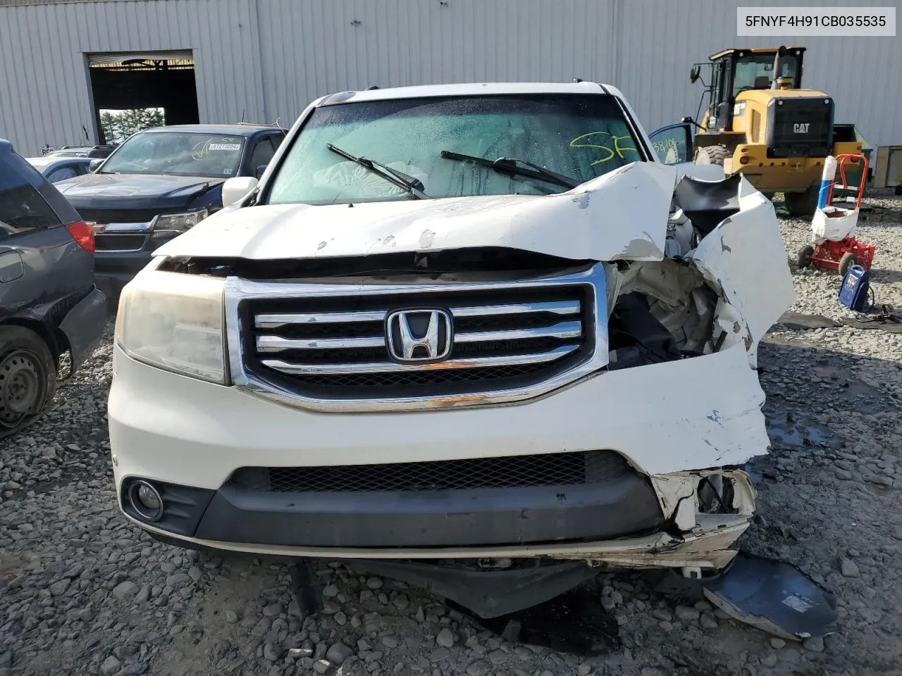 2012 Honda Pilot Touring VIN: 5FNYF4H91CB035535 Lot: 67327314