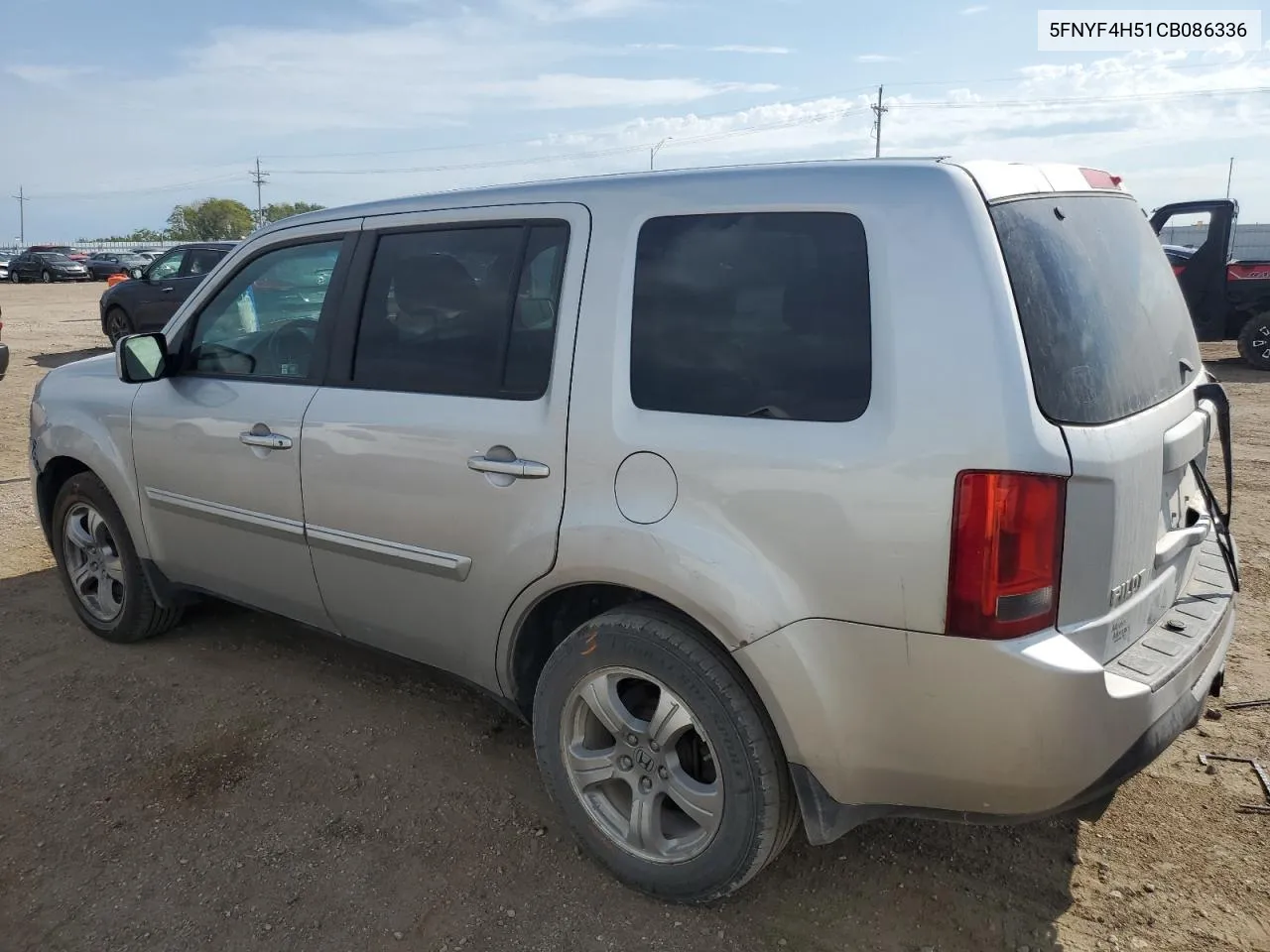 5FNYF4H51CB086336 2012 Honda Pilot Exl