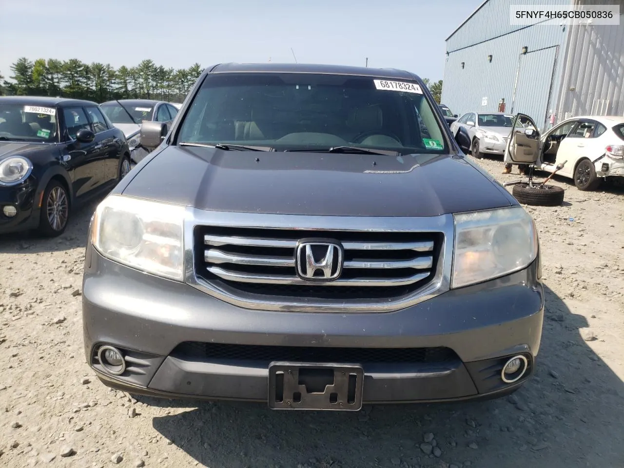 2012 Honda Pilot Exl VIN: 5FNYF4H65CB050836 Lot: 68178324