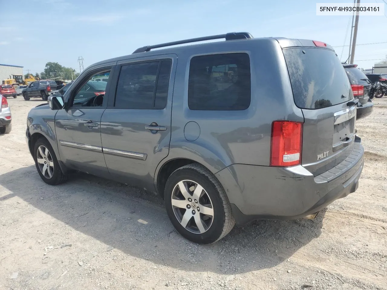 2012 Honda Pilot Touring VIN: 5FNYF4H93CB034161 Lot: 68239504