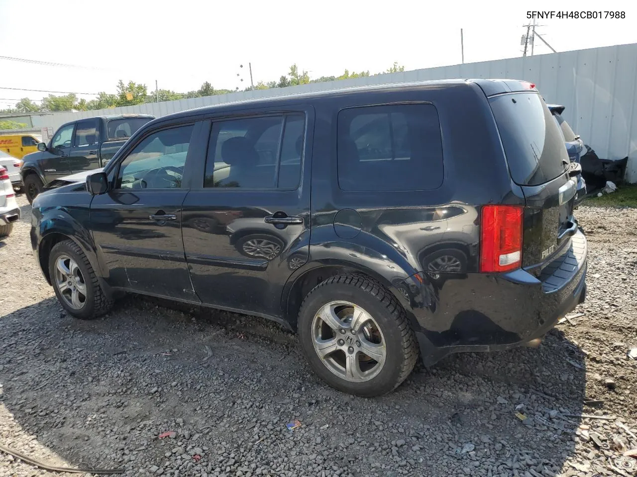 2012 Honda Pilot Ex VIN: 5FNYF4H48CB017988 Lot: 68418764