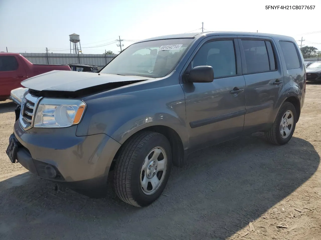 5FNYF4H21CB077657 2012 Honda Pilot Lx