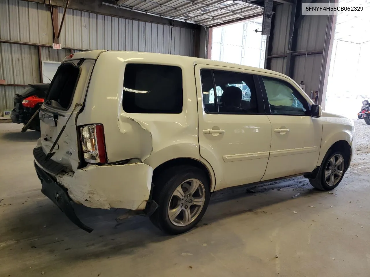 2012 Honda Pilot Exl VIN: 5FNYF4H55CB062329 Lot: 68469734