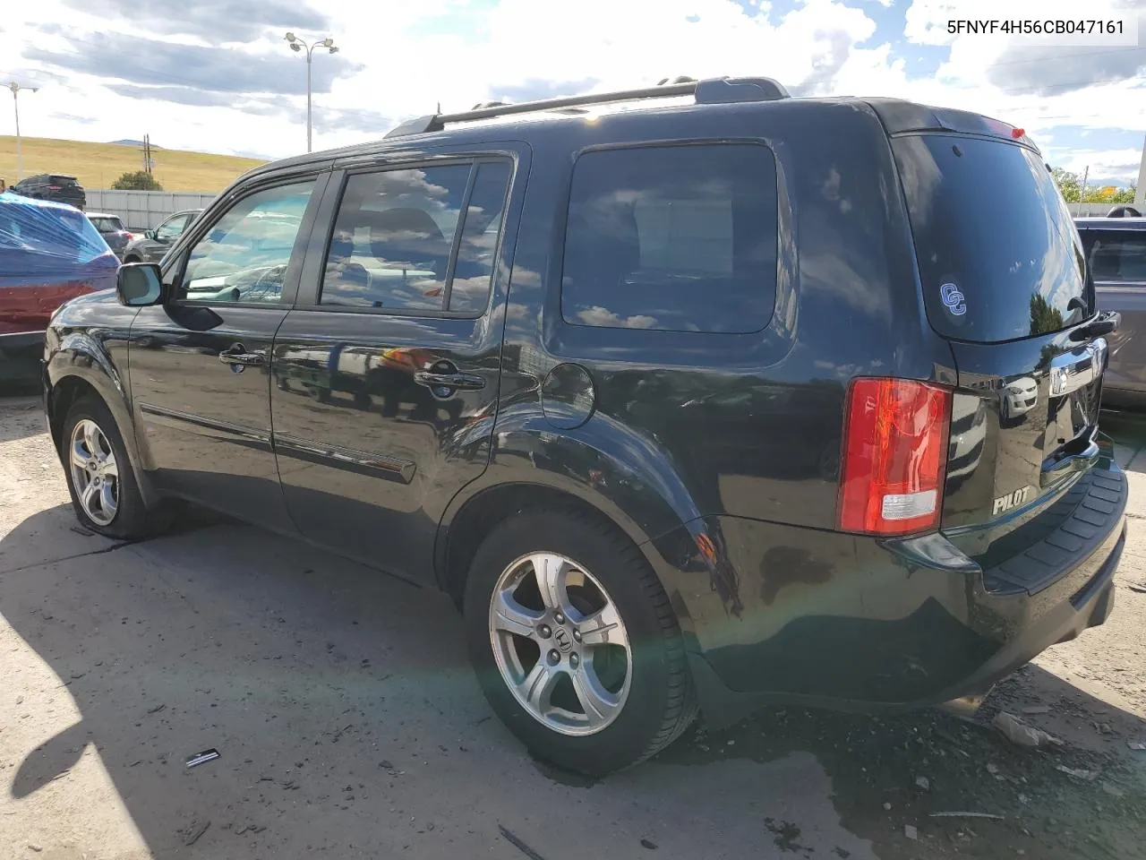 5FNYF4H56CB047161 2012 Honda Pilot Exl