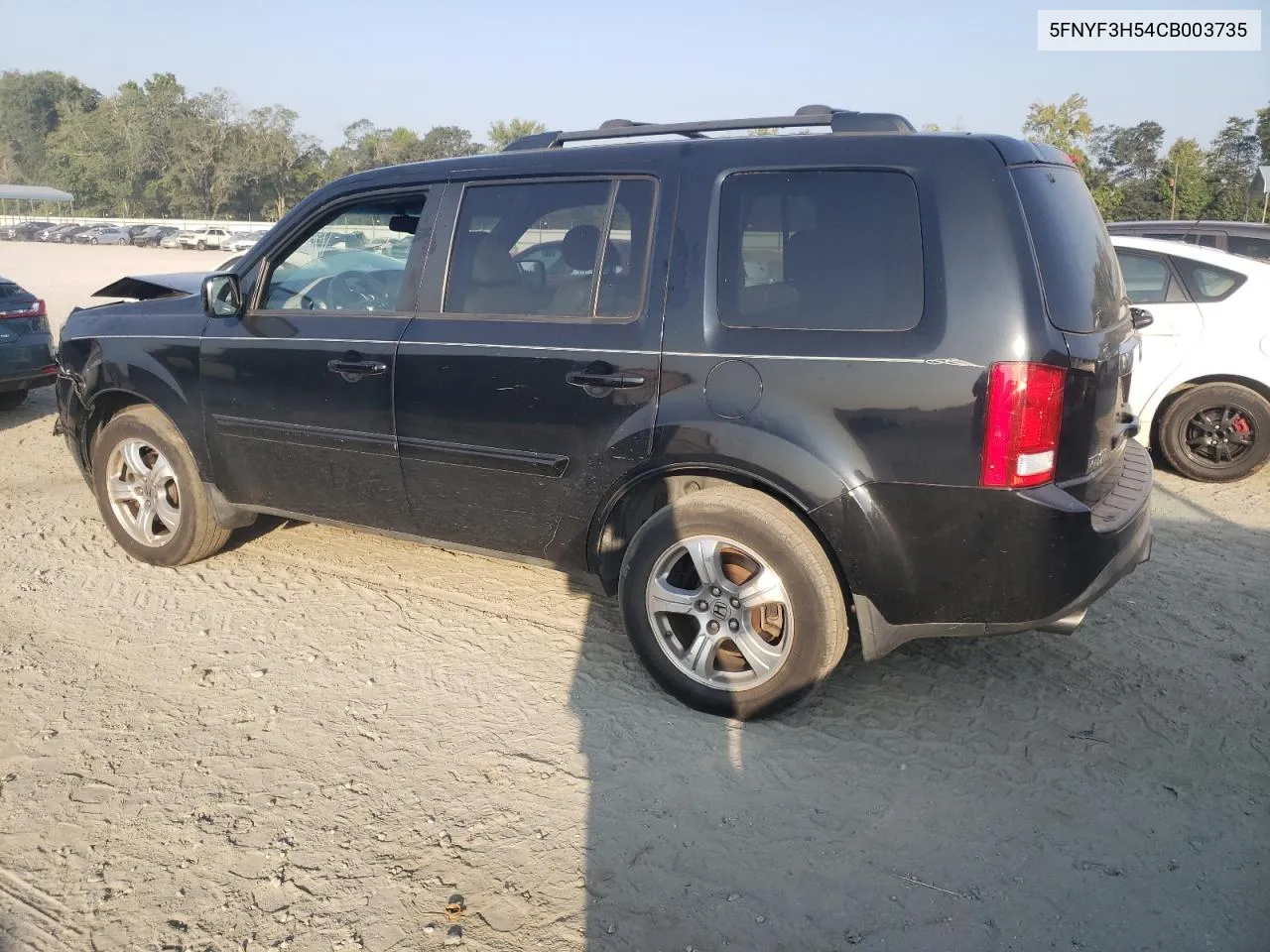 2012 Honda Pilot Exl VIN: 5FNYF3H54CB003735 Lot: 68976604